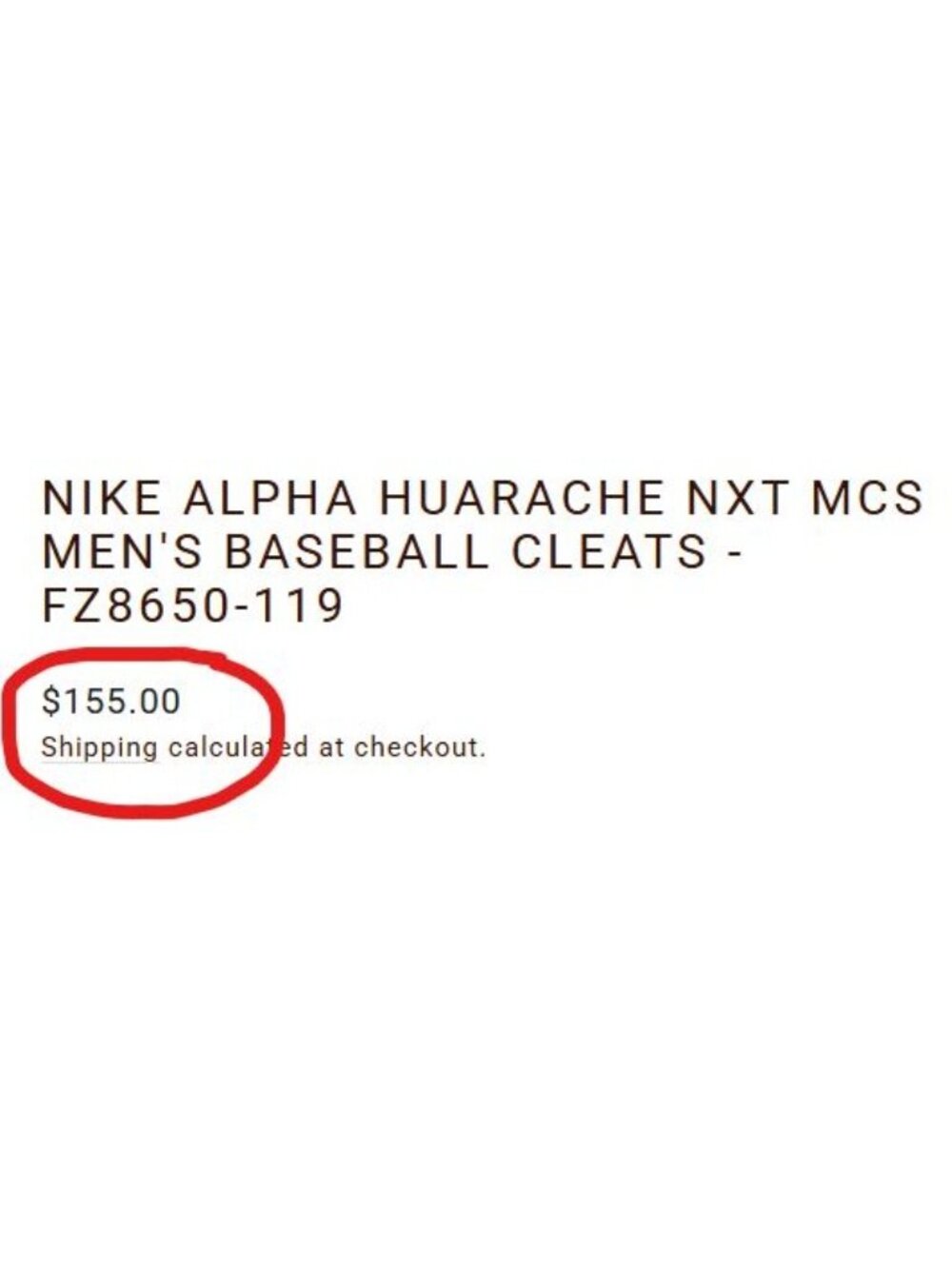 Nike Alpha Huarache NXT TPU White Black Baseball Cleats FZ8650-119 Men's 10 NEW - Picture 8 of 12